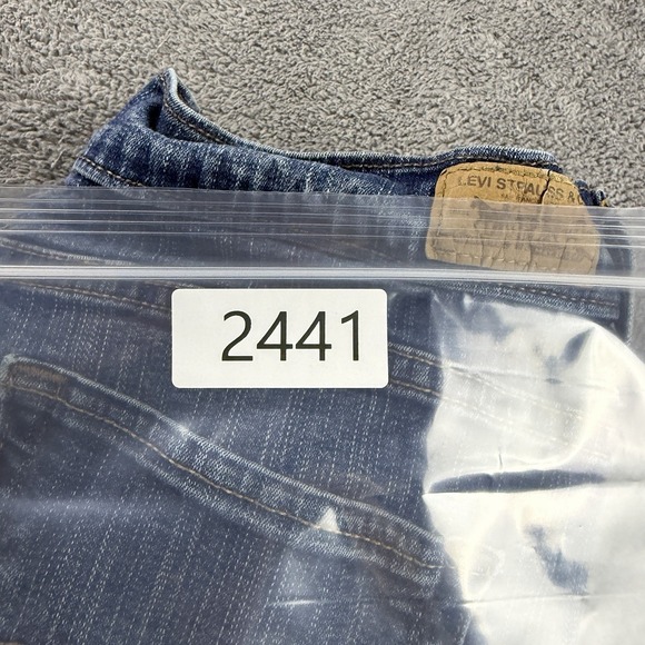 Levis 512 Perfectly Slimming Boot Cut Jeans Womens 30x27 Blue Medium Wash - Picture 13 of 15